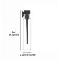 100Pcs+10 Accessories 1ml Glass Refillable Perfume Sample with 100 Dropper Bottles, 10 0.5ml Pipettes. 