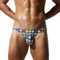 SEOBEAN Men's Print Briefs with Contoured Pouch Smooth Stretch Fabric Branded Waistband Fashion NEW Men's Underwear.