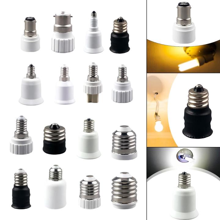 Socket Adapter Metal Bulb Base Converter High Performance LED Lamp ...