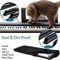 61/88 Keys Piano Keyboard Dust Cover - Adjustable Breathable Canvas for Digital/Electric/Electronic Pianos, Waterproof & Dustp.