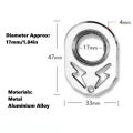 Car Key Ring Fingertip Revolve Toys Relief Fidget Anxiety Stress Metal Spinner Cool Relieving Boredom Adults Kids Birthday Gifts. 