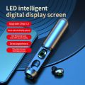 BQ40 Wireless Bluetooth 5.3 Earbuds, 9D Stereo Waterproof Sport Headphones, Noise Reduction In Ear Earphones Handsfree Call Headset with LED Charging Case. 