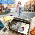 1/2/4pcs Luggage Transparent Travel Use Leakproof Flight Make Up Waterproof For Women Reusable Airport Security Storage bag.