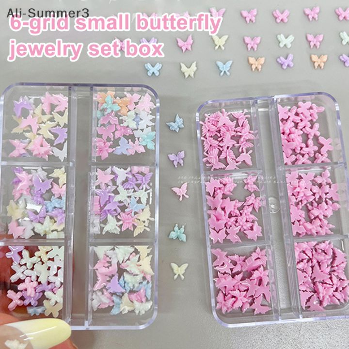 6%20Grid%20Small%20Butterfly%20Nail%20Charms%206*5mm%203d%20Resin%20Colorful%20Butterfly%20Nail%20Art%20Flat-Back%20Butterfly%20Nail%20Parts%20-%20Image%204