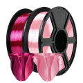 1.75mm Silk Rose & Silk Pink 3D Printer Filament 250g, High-Quality PLA Material, Smooth Surface, No Stringing FDM Filment. 
