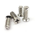 100X Black Silver KB4*8/10/12mm KB5*10/12/15mm PC Case Cooler Cooling Fan Flat Countersunk Phillips Head Mount Screw Computer A. 