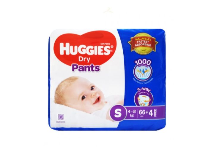 Huggies%20Malaysian%20Dry%20Pant%20Diaper%20For%20Baby%20S%20(4-8Kg)%20-%2070%20Pcs%20-%20Image%202