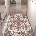VIKAMA Crystal Velvet Floor Mat Light Luxury Retro Entry Door Floor Mat Carpet Door Mat Entry Door Foot Mat Entryway Carpet.