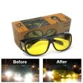 Drivers Goggles Interior Accessory Protective Gears Sunglasses Night Vision Glasses Anti Glare Car Driving Glasses 2024 NEW. 