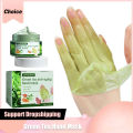Green Tea Hand Mask Anti-Wri-nkle Moisturizing Wh-itening Repair Exfoliating Callus Film Nourish Hand Skin Care Cream 50g.