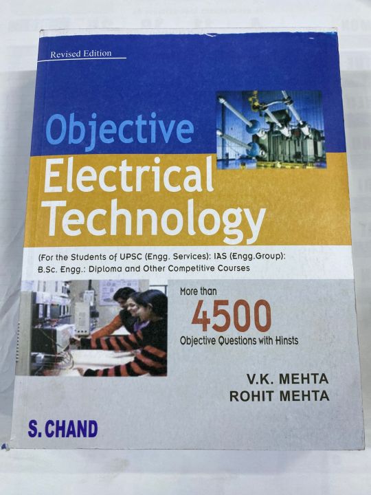 OBJECTIVE ELECTRICAL TECHNOLOGY REVISED EDITION BY V.K METHA