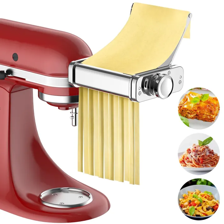 Gvode%203%20in%201%20Pasta%20Attachment%20for%20Kitchenaid%20Stand%20Mixer%20Pasta%20Sheet%20Roller%20Spaghetti%20Cutter%20ettuccine%20Cutter%20Maker%20Accessories%20-%20Image%207