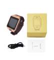 MARKIF DZ-09 Smart Watch with Camera - 4G Sim Card Support - Black.