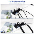 Braided Cable Sleeve PET Nylon Braid Wrapping Cable Casing Cable Sleeves Wire For Laptop PC TV Wire Protector Cable Wrap Cover.