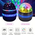 LED Starry Sky Lights Bedroom NightLights 5V USB Decoration Atmosphere Projector Lamp 360° Rotating For Weddings Christmas. 