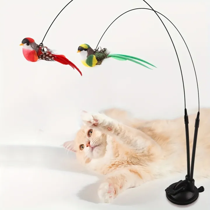 Interactive%20Cat%20Teaser%20Wand%20Set%20with%20Realistic%20Birds-%20Handfree%20Long%20Pole&Double%20Rod,%20Bell%20And%20Strong%20Suction%20Cup%20for%20Active%20Play%20-%20Image%204