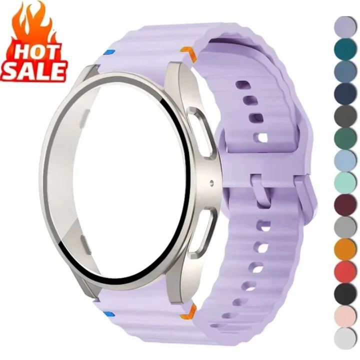 Case+Strap%20for%20%20%20Watch%207%206%205%204%2040mm%2044mm%20Silicone%20original%20Band%20PC%20Protector%20Cover%20Bumper%20%20Watch%207%20Accessorie%20-%20Image%203