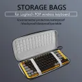 EVA Hard Shell Keyboard Case for logitech POP Keys Wireless Keyboard Storage Bag Waterproof Protection Dust Proof Carrying Case. 
