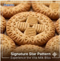 Khajurico Vita Milk Biscuit 25g | Crunchy Milk Flavored Biscuits | Nutritious Tea Time Snack for Kids & Family (Pack of 12). 