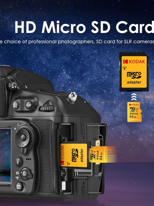 KODAK%20Micro%20SD%20Memory%20Card%20256GB%20UP%20TO%2095MB/s%20Class10%20U3%20UHS-I%2032GB%2064GB%20128GB%20TF%20Card%204K%20HD%20for%20USB%20Card%20Reader%20Adapter%20MicroSD%20-%20Image%203