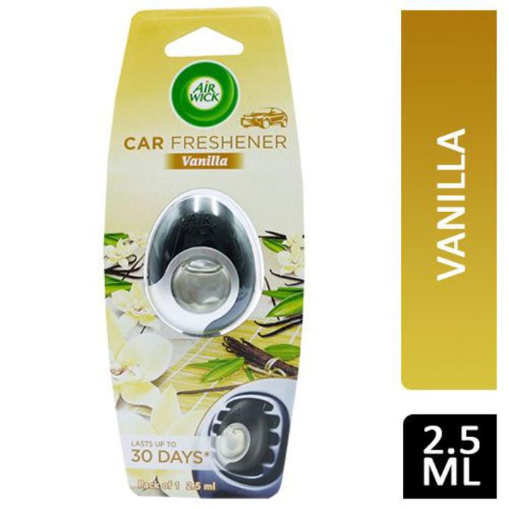 AIR WICK CAR FRESHNER VANILLA 2.5 ML