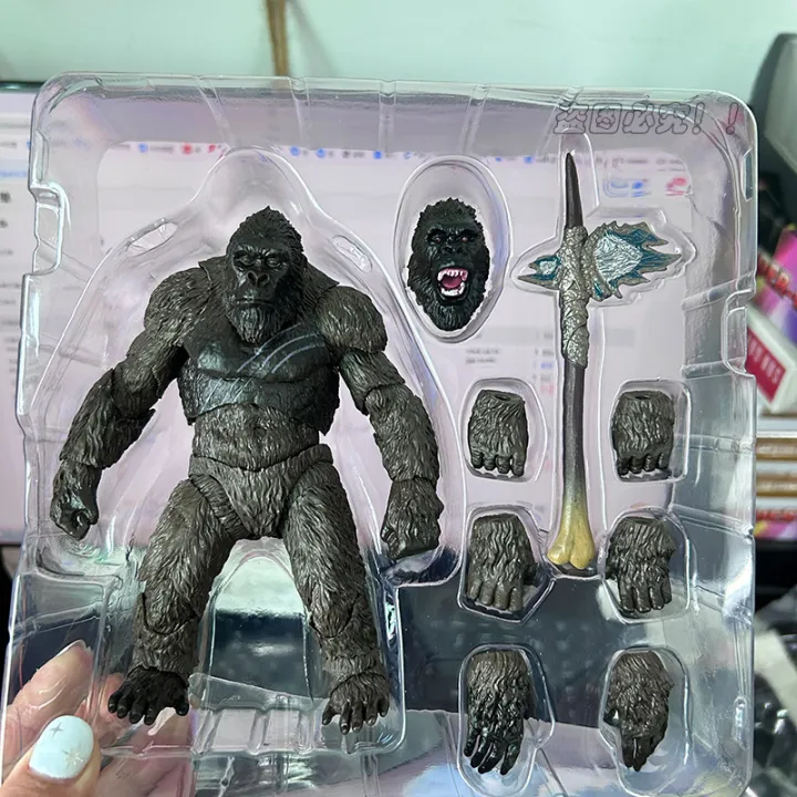NECA%20King%20Kong%20Articulated%20Godzilla%20Figure%20SHM%20Kingkong%20Figure%20Movie%20Monkey%20King%20Kong%20Action%20Figure%20Model%20Collectible%20Toys%20Gifts%20-%20Image%204