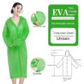 2024 Long raincoat for women and men Thickened waterproof raincoat for adults outdoor hiking camping rain hat raincoat. 