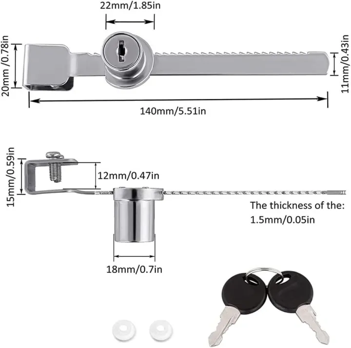 Sliding%20Glass%20Door%20Ratchet%20Lock%20with%20Chrome%20Finish%20-%20Premium%20Cabinet%20Locks,%20Ideal%20Sliding%20Door%20Lock%20Keyed%20Alike%20for%20Multiple%20Showcase%20Display%20-%20Image%204