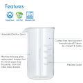 Easyworkz Borosilicate Glass Replacement Beaker for French Press Coffee Maker.
