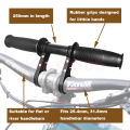 Front mounted child mtb bike seat handlebars 250mm for Children kids 2-5 years mountain bicycle handlebar 25.4mm 31.8mm. 