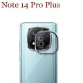 for Xiaomi Redmi Note 14 Pro Plus 5G Camera Protector Ring Aluminium and Tempered Glass. 