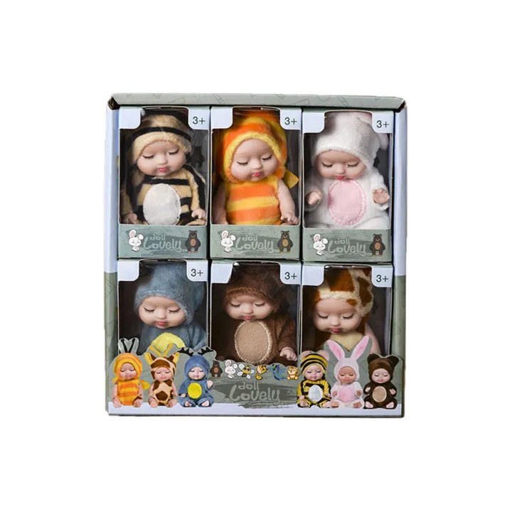6Pcs%20Simulation%20Princess%20Dolls%20Toy%20Mini%20Cute%20Sleeping%20Baby%20Series%20Doll%20Cartoon%20Animal%20Toy%20For%20Kids%20Kawaii%20Dolls%20Girl's%20%20-%20Image%208