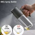 250ml Oil Spray Bottle High Borosilicate Glass Cooking Oil Dispensers Olive Oil Sprayer Mister for Air Fryer Salad Baking.