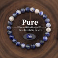 8mm Natural Stone Beaded Bracelet for Women Men Amethysts Crystal Quartzs Agate Tiger Eye Elastic Bangles Good Luck Jewelry.