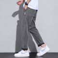 Men's Loose Straight Elastic Waist Jeans 2026 New Spring Summer Trendy Stretch Long Pants Casual Versatile Jeans Male. 