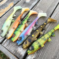 Spinpoler Bombshad Square Tail Swimbait Shad Pike Lures 14cm 18cm Printing Silicone Artificial For Big Catch Sea Fishing Wobbler.