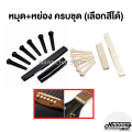 Gibson electric acoustic guitar strings set + top guitar pins set-bottom + free 5 guitar picks and 1 pick storage. 