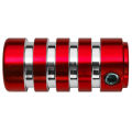 SEAMETAL Motorcycle Gear Shift Lever Peg Aluminum Alloy Shifter Tip Anti-Slip Foot Pedal Toe Peg Cover Universal Fit.