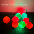 1 Pcs LED Golf Ball For Night Practice Durable Super Long Time Bright Golf Balls Red Green Orange Outdoor For Park Ball. 