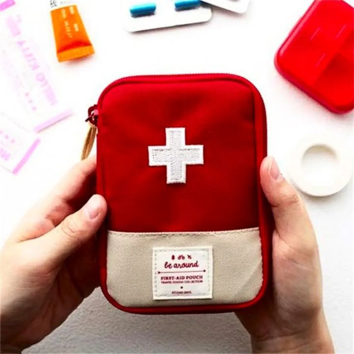 Portable Medicine Bag Cute First Aid Kit Medical Emergency Kits