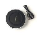 Samsung Note 10 20 5V2A Wireless Charger 10W QI Charge Pad For Galaxy S6 S7 S8 S9 S10 Plus S21 S22 S23 FE S24 S25 Ultra Fold 7 6. 