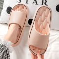 Summer Women Bathroom Slippers EVA Leaky Home Sandals Comfortable Soft Non-slip Slides Indoor Men Quick Drying Flip Flops.