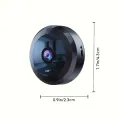 Wireless Mini WiFi Security Camera with Night Vision Motion Detection Rechargeable Battery Easy to Mount and.