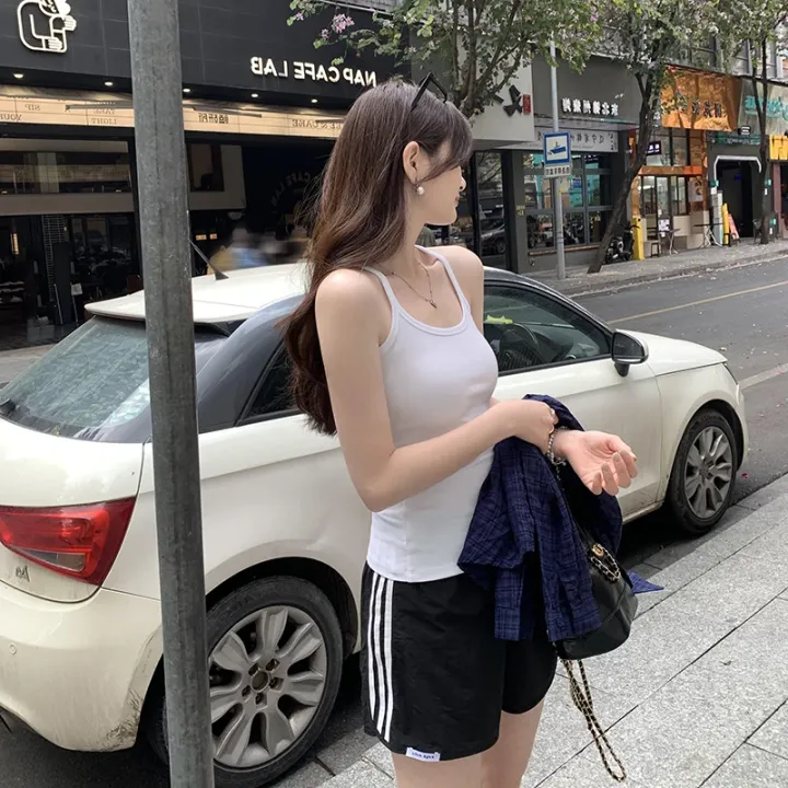 2026%20Summer%20Solid%20Color%20Basic%20Knitted%20Tank%20Top%20Women%20Summer%20Vintage%20Sleeveless%20Camis%2090s%20Cool%20Girls%20Streetwear%20Black%20Soft%20Tees%20-%20Image%205