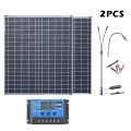 1000W Solar Kit 12V Easy Setup 1000W Solar Kit | Plug&Play 12V Power 2×500W Panels | No Wiring Hassle for Beginners for Home/RV. 