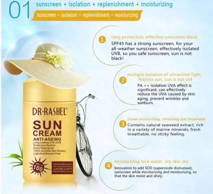 DR.RASHEL%20Gold%20Collagen%20Sun%20Cream%20SPF%20100%2080g%20-%20Image%204