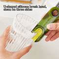 1 PCs multi-function Cup Brush 3 in one cup lid milk cleaning machine Cup Water Bottle Cup brush gap nipple cap brush cleaning. 