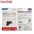 SanDisk Dual OTG Pen Drive for iPhone 15 16 USB 3.2 Type-C Flash Drive 64GB 128GB 256GB 512GB Max 400Mb/s Memory u Disk Pendrive. 