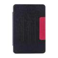 Leather Flip Folio Cover For Samsung Galaxy Tab A9 8.7 Inch Three Angle Standing Mode With Magnetic Lock Ultra Slim Smooth Tab Compatible For Samsung Galaxy Tab A9 8.7 Inch (Black).