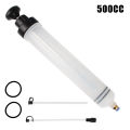 200cc 500cc 1500cc Fuel Transfer Filling Syringe Injecting Pump Suction Vacuum Brake Liquid Manual Car Oil Fluid Extractor. 